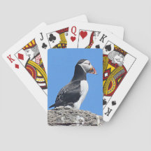 Cartas de juego de Puffin