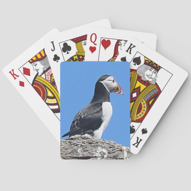 Cartas de juego de Puffin (Reverso)