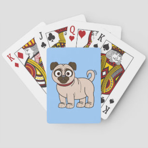 Cartas de juego de pug