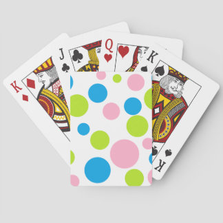 Cartas de juego de "puntos de polka"