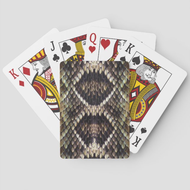 Cartas de juego de Rattlesnake (Reverso)