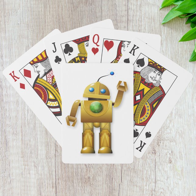 Cartas de juego de robots amigables (Subido por el creador)