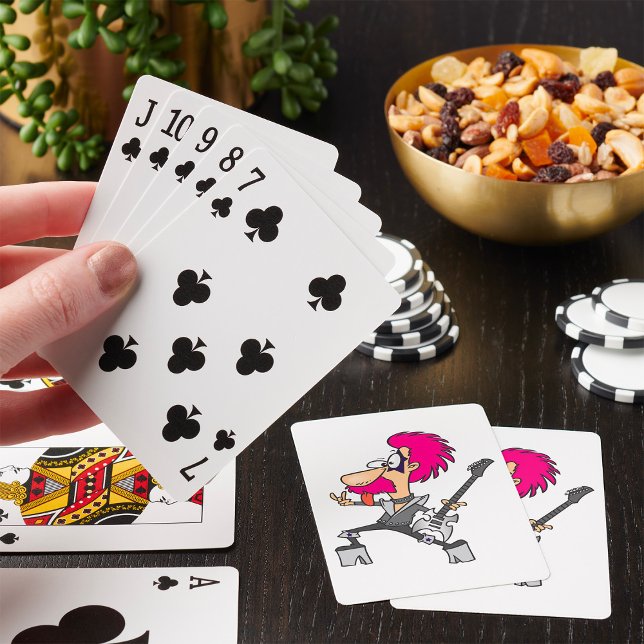 Cartas de juego de rock Star Impersonator Rocker (Subido por el creador)