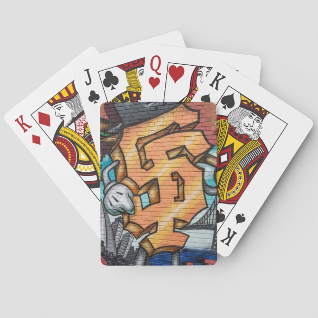 Cartas de juego de San Francisco (Reverso)