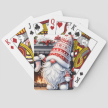 Cartas de juego de Santa Gnome