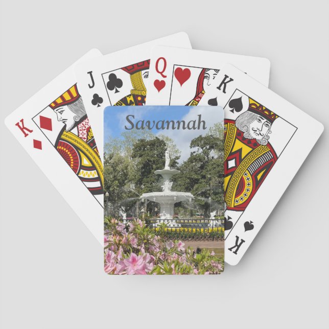 Cartas de juego de Savannah (Reverso)