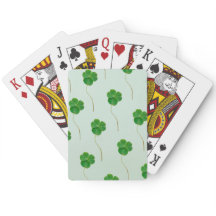 Cartas de juego de Shamrock