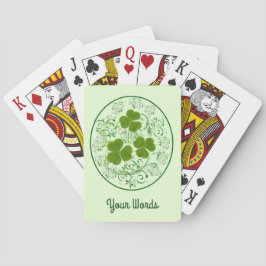 Cartas de juego de Shamrock