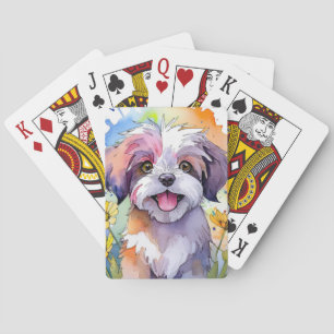 Cartas de juego de Shih Tzu Dog