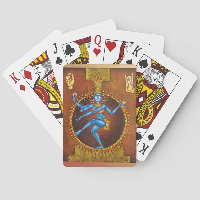 Cartas de juego de Shiva New Age (Reverso)