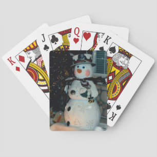 Cartas de juego de Snowman