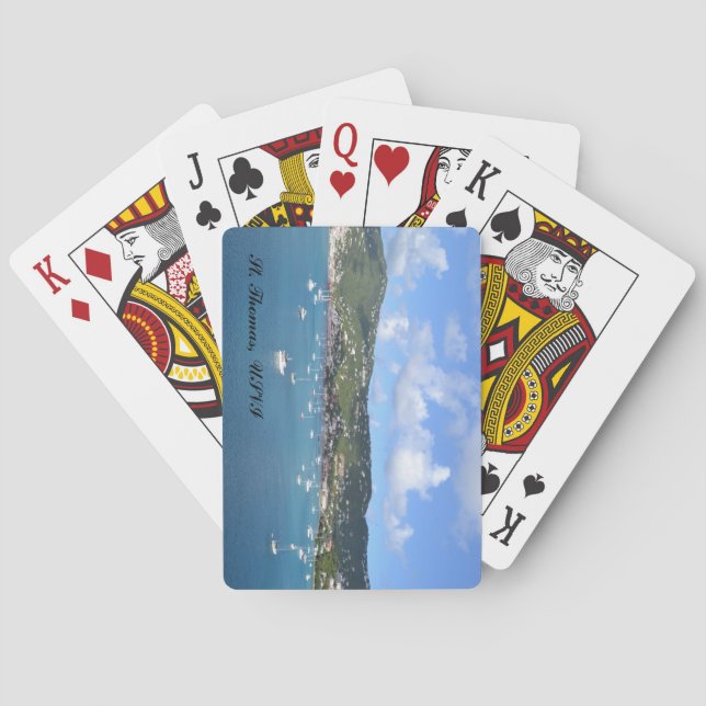 Cartas de juego de St. Thomas (Reverso)