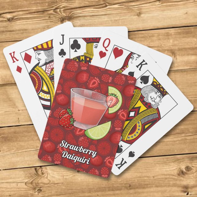 Cartas de juego de Strawberry Daiquiri (Subido por el creador)