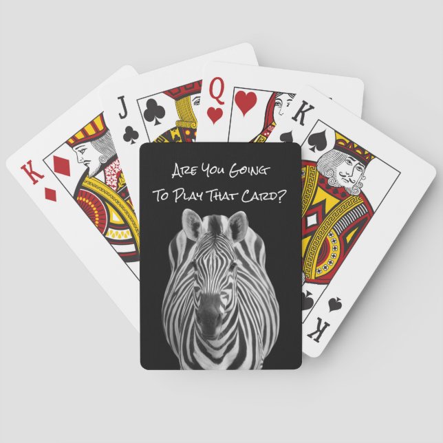 Cartas de juego de tarjetas divertidas y ricas de  (Reverso)