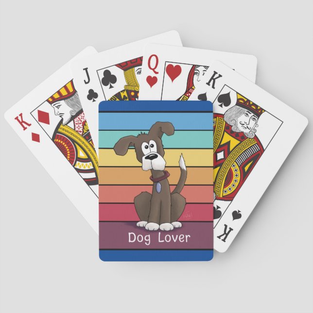 Cartas de juego de The Dog Lover (Reverso)