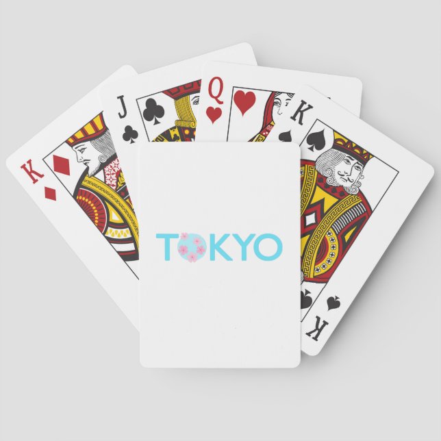 Cartas de juego de Tokio (Reverso)