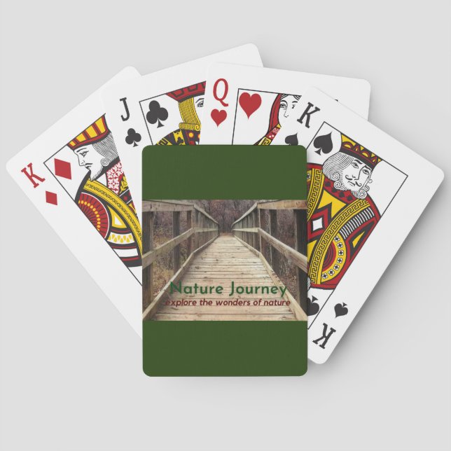 Cartas de juego de travesía natural (Reverso)