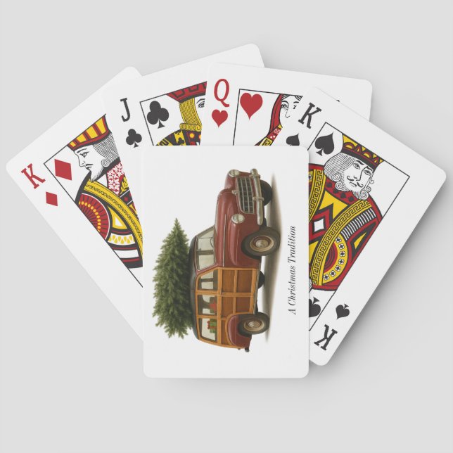 Cartas de Juego de una Tradición Navideña (Reverso)