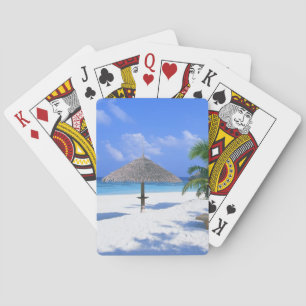Cartas de juego de vacaciones de verano en la play