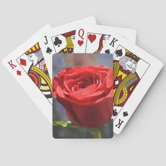 Cartas de juego de Valentine Rosa (Reverso)