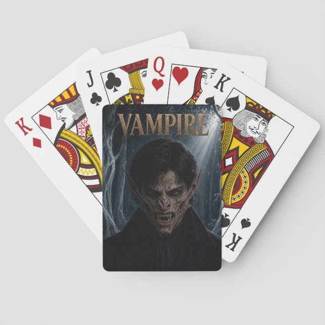Cartas de Juego de Vampiro (Reverso)