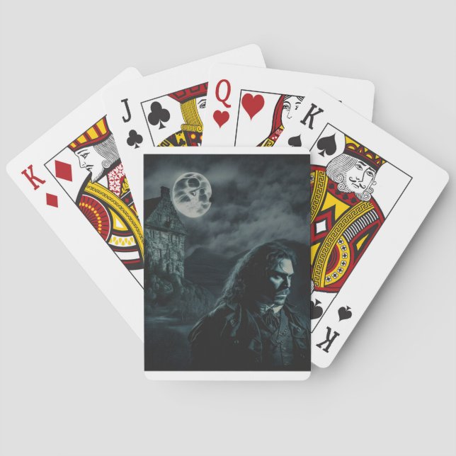 Cartas de juego de vampiros (Reverso)