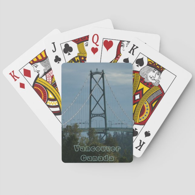 Cartas de Juego de Vancouver Recuerdos de Vancouve (Reverso)