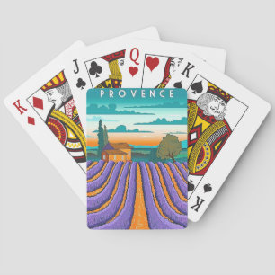 Cartas de juego de Viajes de la Provenza