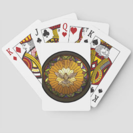 Cartas de juego de vidrio emplomado del Espíritu S