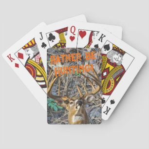 Cartas de juego de Whitetail Buck y caza de venado
