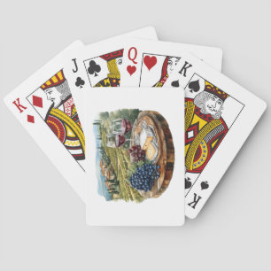Cartas de juego de Wine Country