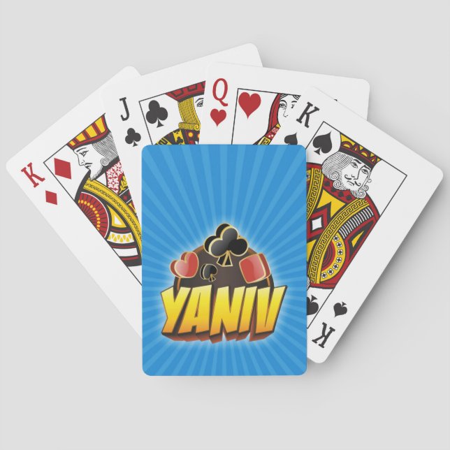 Cartas de juego de Yaniv (v2) (Reverso)