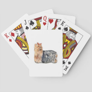 Cartas de juego de Yorkshire Terrier Dog