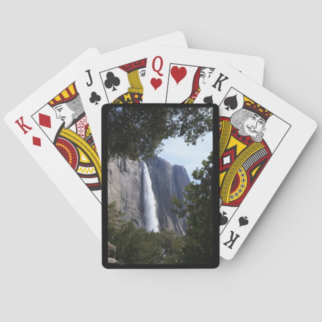 Cartas de juego de Yosemite cae (Reverso)