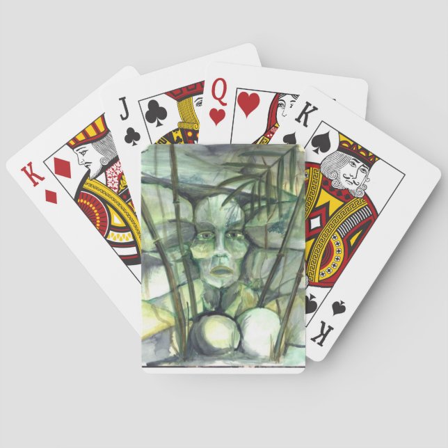 Cartas de juego decorativas de Thompson Kellett (Reverso)