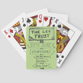 Cartas de juego del 50 aniversario de Lee Trust