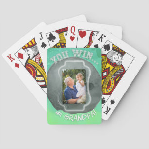Cartas de juego del abuelo número uno