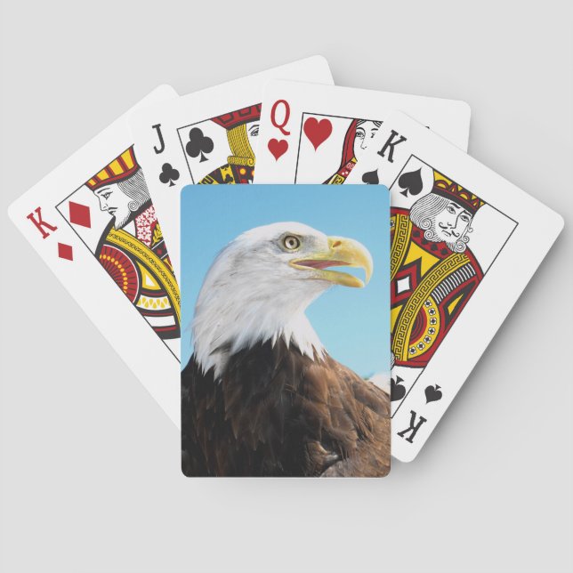 Cartas de juego del águila (Reverso)