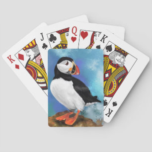 Cartas de juego del atún de aleta azul del Atlánti