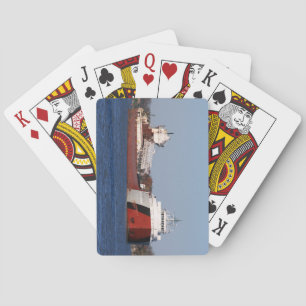 Cartas de juego del barco de los Grandes Lagos Art