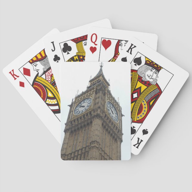Cartas de juego del Big Ben (Reverso)