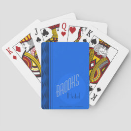 Cartas de juego del Brooks House Hotel (Blue Deck)