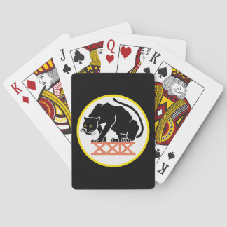 Cartas de juego del Cadet Squadron 29 de la USAFA