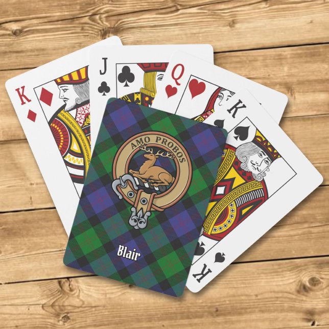 Cartas de juego del clan Blair Escudo (Subido por el creador)