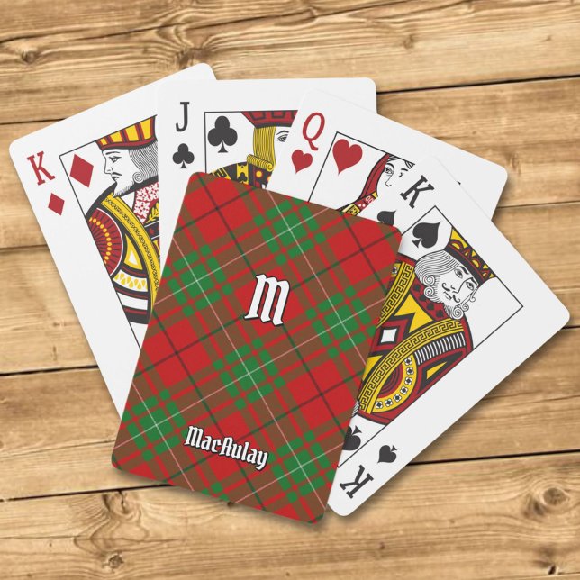 Cartas de juego del Clan MacAulay Tartan (Subido por el creador)