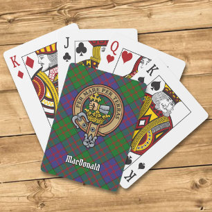 Cartas de juego del clan MacDonald Escudo