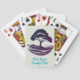 Cartas de juego del club de golf Personalizado "Fo