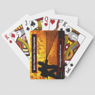 Cartas de juego del Departamento de Bomberos de lo