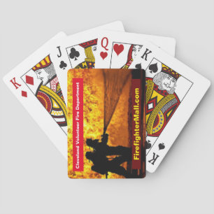 Cartas de juego del Departamento de Bomberos Volun