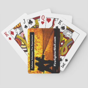 Cartas de juego del Departamento de Bomberos Volun